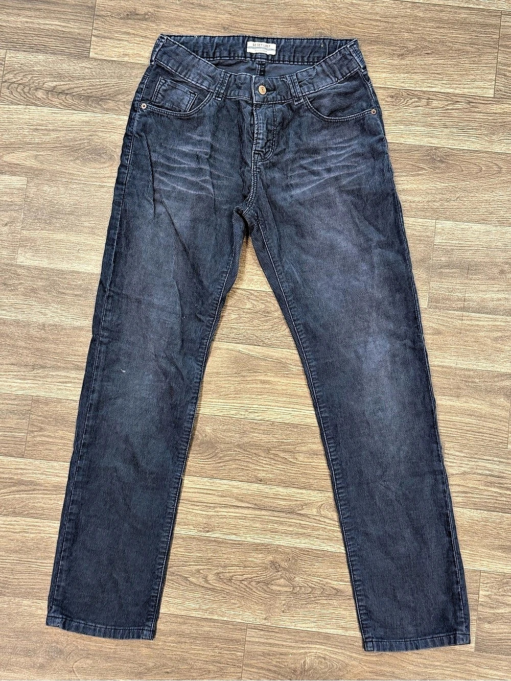 Scotch & Soda Kids Scotch Shrunk Slim Blue Corduroy Pants Size 12/152